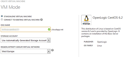 Assign DNS name
