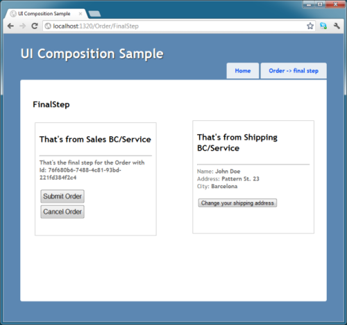 Ecommerce composition